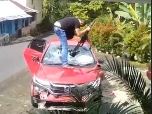 Heboh Polisi Ditresnarkoba Ngamuk-Rusak Mobil Ternyata Positif Narkoba