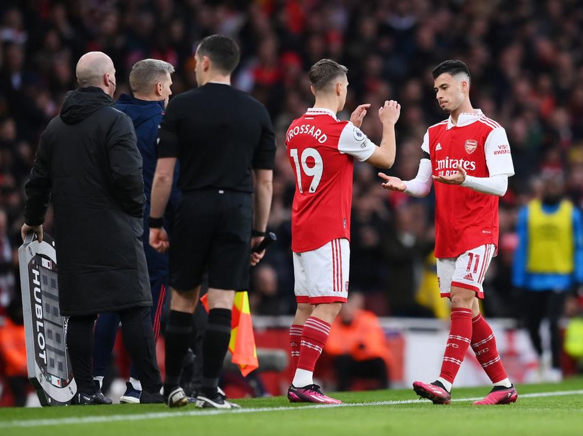 Gabriel Martinelli diminta diistirahatkan Mikel Arteta. (Foto: Getty Images/Shaun Botterill)