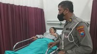 Korban luka dibawa ke RS Sahabat, RS Prima Husada dan Puskesmas Sukorejo (Foto: Muhajir Arifin)