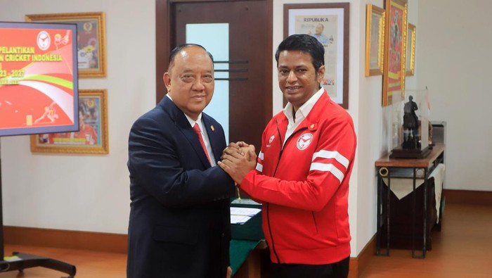 KONI Lantik Kepengurusan Cricket Indonesia.