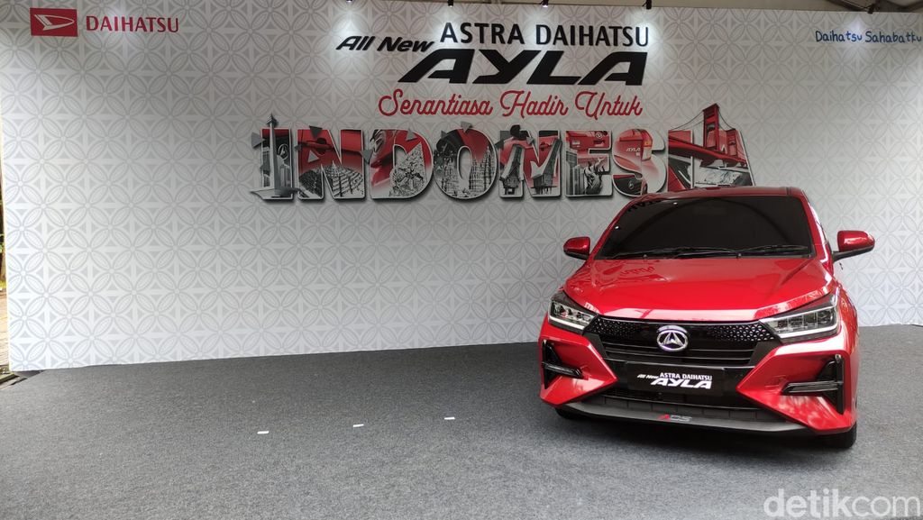 Daihatsu Ayla 2023 meluncur di Jakarta