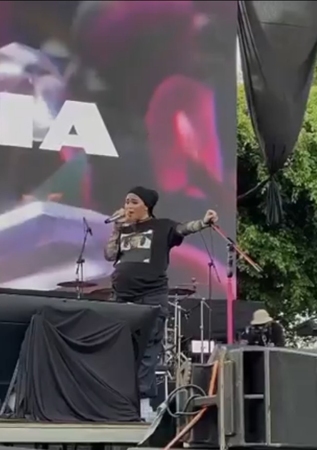 Begitu mengetahui kehamilan pertamanya, Sivia sempat merasa khawatir untuk tetap bisa menjalani kariernya sebagai penyanyi. Awal gue tau gue hamil, gue lumayan khawatir sih, gimana gue tetep bermusik, bisa tetep produktif ga ya? dan yang paling gue takutin adalah gue tetep bisa manggung gak ya? Walaupun di luar sana udah banyak banget contoh musisi yang tetep manggung saat hamil ya, kata Sivia. Foto: Dok. Instagram @siviazizah.