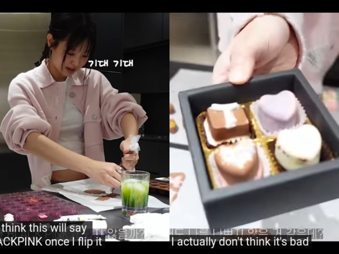 Jennie BLACKPINK bikin cokelat Valentine sendiri