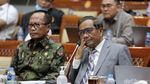 Mahfud-Komisi III DPR Bahas Revisi UU MK