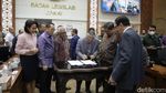 Momen DPR Setujui Perppu Ciptaker Dibawa ke Paripurna Jadi UU