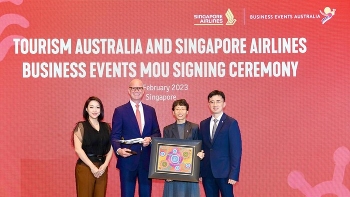 MoU Tourism Australia dan Singapore Airlines