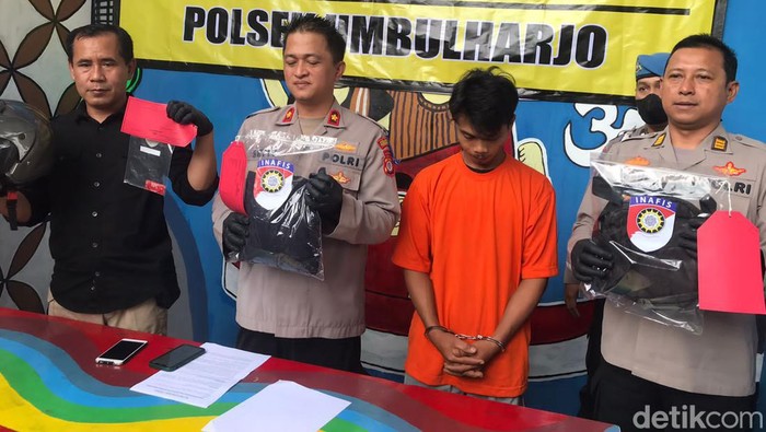 Pelaku ekshibisionis di Jogja ditangkap.
