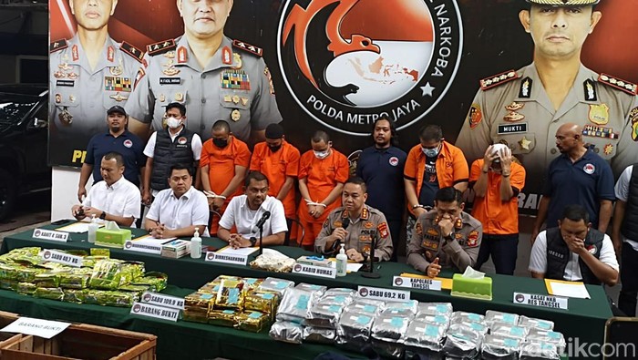 Polda Metro gagalkan peredaran gelap sabu senilai Rp 164 miliar lebih di Sumatera Barat