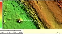 Gunung Bawah Laut Pagai di perairan barat Sumatera (Foto: Dok Badan Informasi Geospasial (BIG)