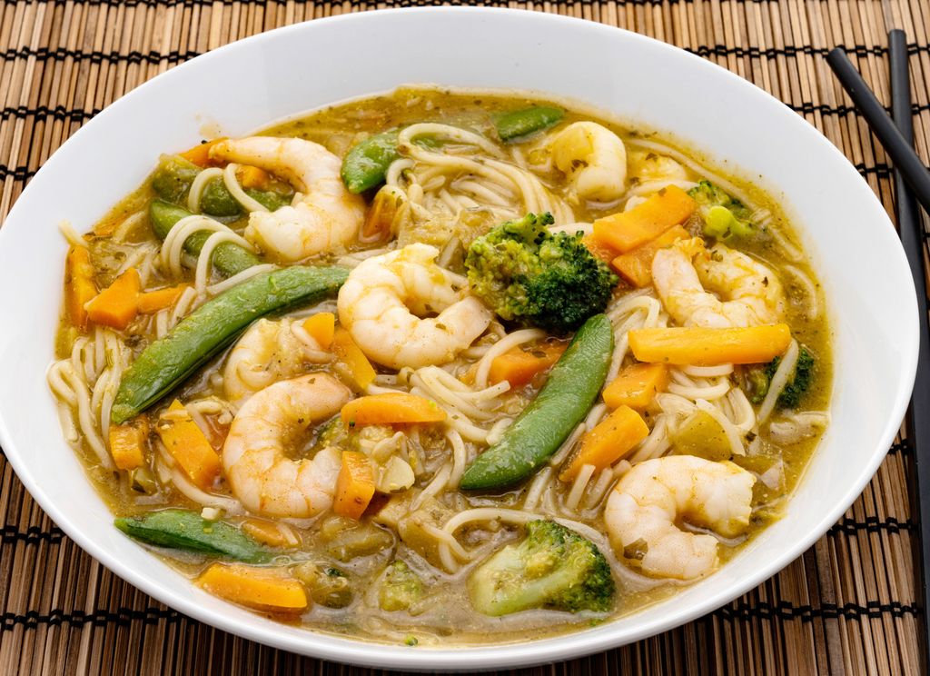 Resep Mie Nyemek Udang Sayuran