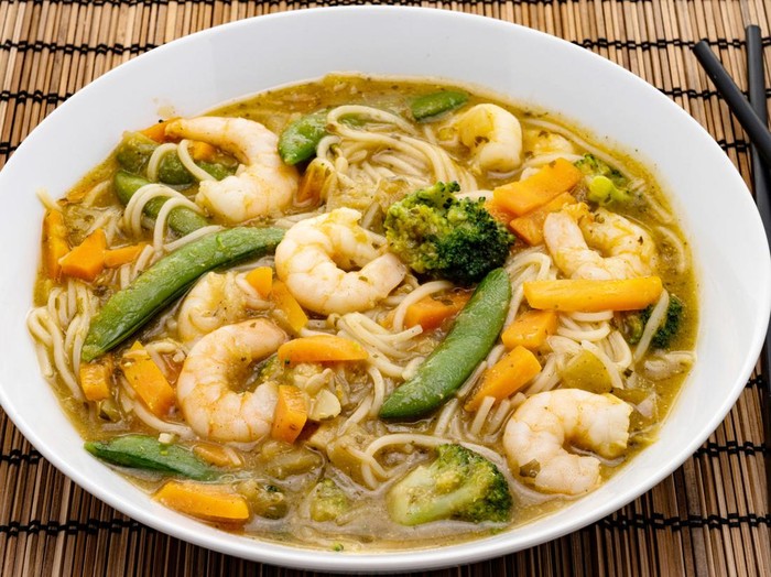 Resep Mie Nyemek Udang Sayuran