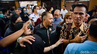Keluarga Brigadir Yosua Hutabarat turut menghadiri sidang vonis Eliezer. 