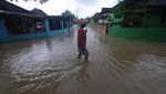 Wilayah Klaten Diterjang Banjir, Rendam Sekolah Hingga Jembatan
