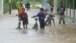 Wilayah Klaten Diterjang Banjir, Rendam Sekolah Hingga Jembatan