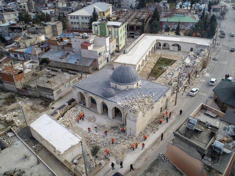 72 Masjid di Adiyaman Rusak Imbas Gempa Turki