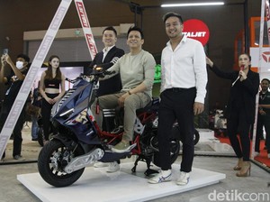 Ariel Noah ke IIMS 2023, Luncurkan Italjet Dragster Super Limited Edition