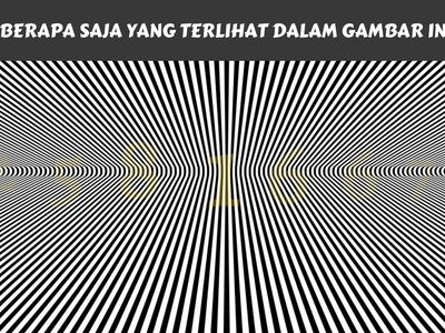 Temukan Angka Tersembunyi di Gambar Ini, Yuk! Kalau Berhasil Tandanya Kamu Jeli