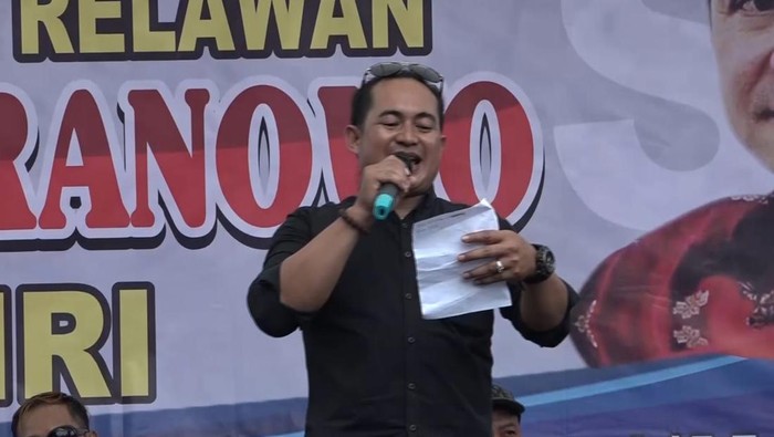 Deklarasi warga dari 5 kecamatan di Kediri.