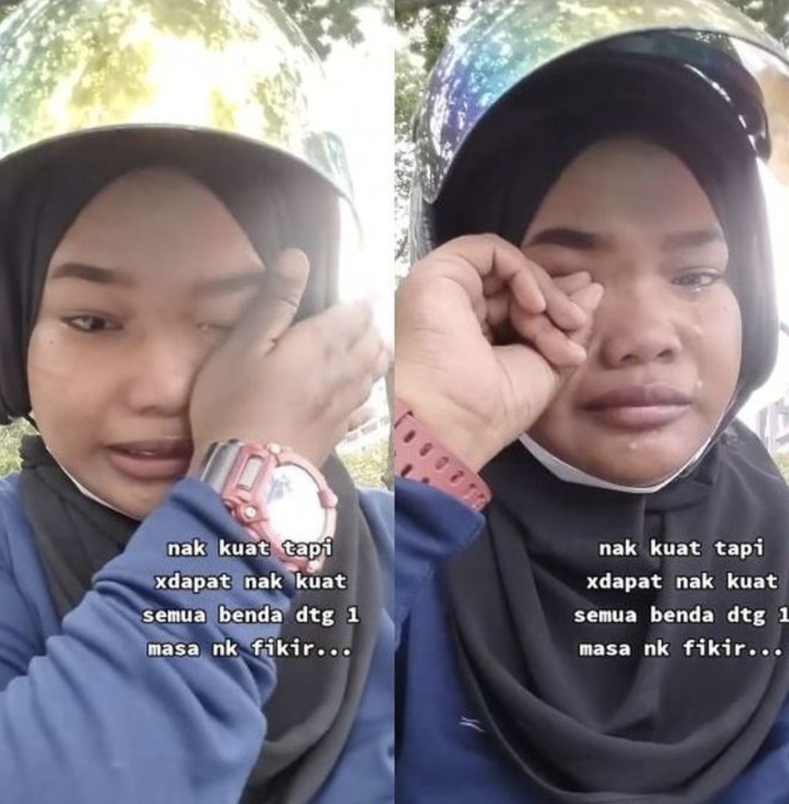 Haru! Kisah Ojol Wanita Sisihkan Uang Demi Belikan Ayam Goreng Buat Anaknya