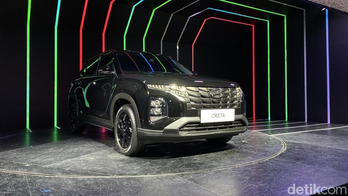 Hyundai Creta Dynamic Black Edition hadir di IIMS 2023.