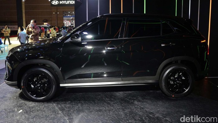 Ini Tampang Hyundai Creta Versi 'Galak' PT Hyundai Motors Indonesia (HMID) meluncurkan Hyundai Creta Dynamic Black Edition. Creta versi paling 'galak' ini diluncurkan di IIMS 2023.
