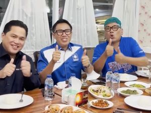 Keliling Indonesia, Erick Thohir Cicip Makanan Tradisional yang Jempolan!