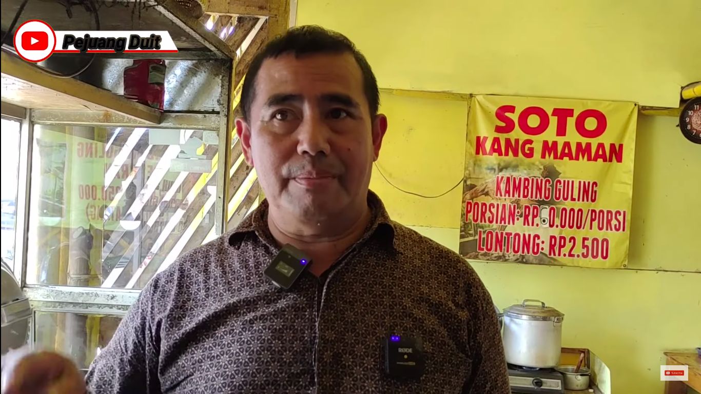 Mantan karyawna hotel sukses juialan sop kepala kambing