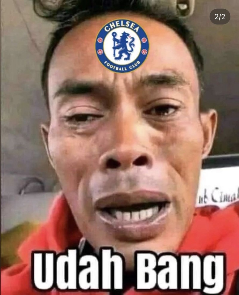 Meme Chealse kalah