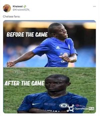 Meme Chealse kalah