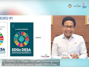 Mendes Beberkan Capaian Data Peta Jalan SDGs Desa