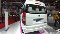 Esemka Bima EV secara keseluruhan mirip pikap Bima, hanya saja kendaraan tersebut tak memiliki kargo dan dibekali jantung mekanis elektrik. Foto: Septian Farhan Nurhuda / detik.com