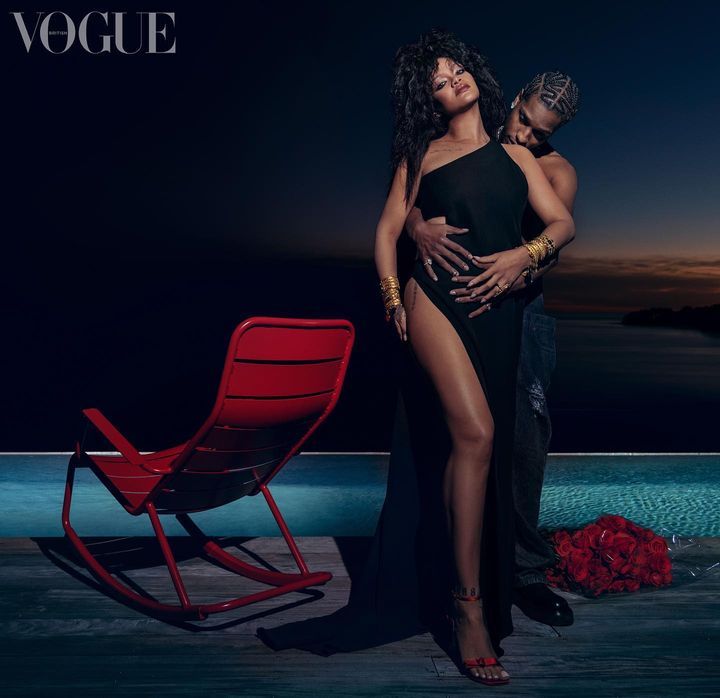 Pemotretan Rihanna dengan Vogue British