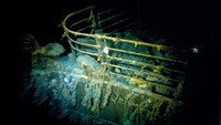 Pembukaan rekaman tersebut bertepatan dengan perilisan ulang film Titanic karya sutradara James Cameron tahun 1997 pada hari jadinya yang ke-25. Film ini memenangkan 11 Academy Awards, termasuk untuk film terbaik.