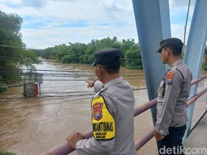 Pintu Air Waduk Gajahmungkur Dibuka, Warga Ngawi Diimbau Jauhi Bengawan Solo