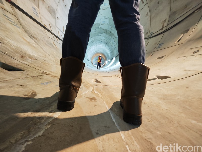 Terowongan Stasiun Monas MRT Fase 2