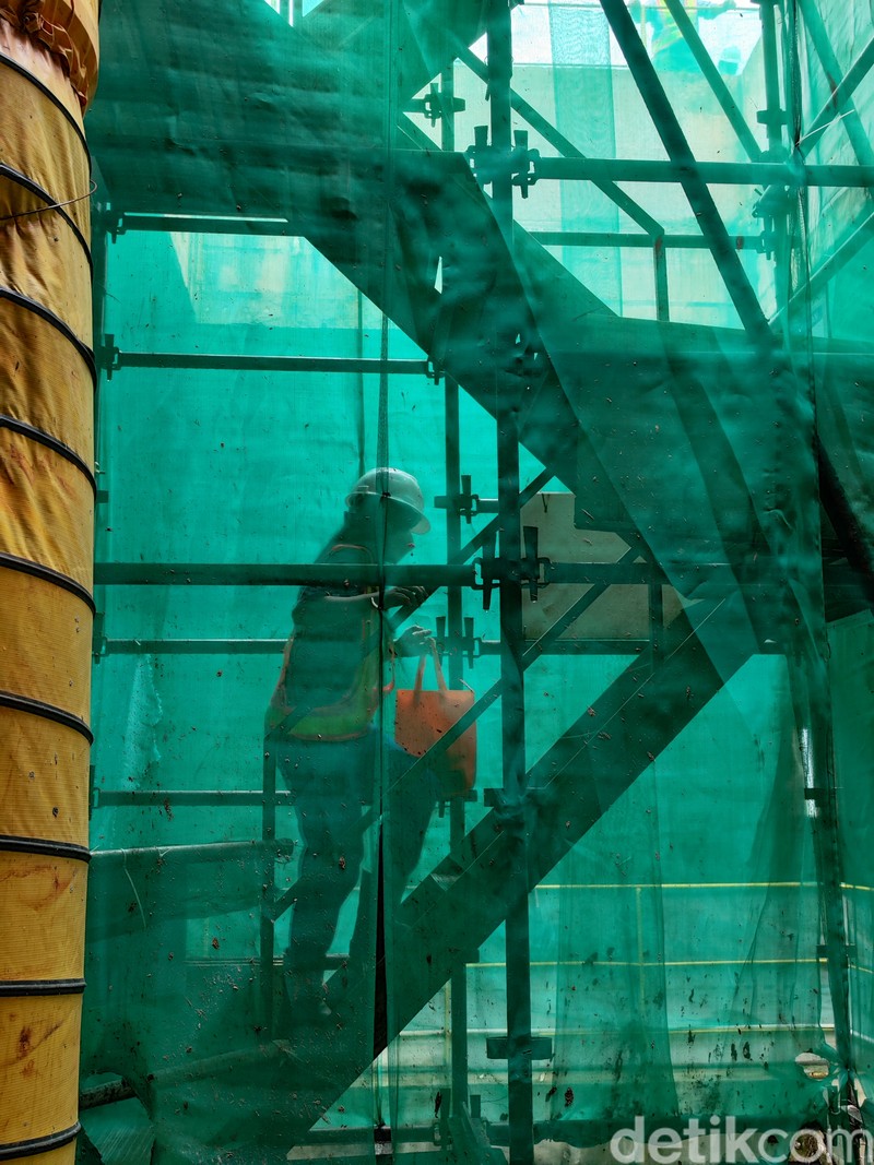 Terowongan Stasiun Monas MRT Fase 2