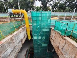 Menelusuri Terowongan Stasiun Monas MRT Fase 2