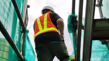 Total panjang jalur bawah tanah sekitar 5,8 kilometer. Foto: Adi Fida Rahman/detikINET