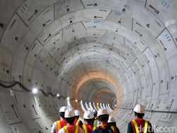 Menelusuri Terowongan Stasiun Monas MRT Fase 2
