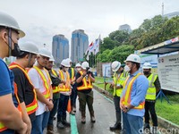 Terowongan Stasiun Monas MRT Fase 2