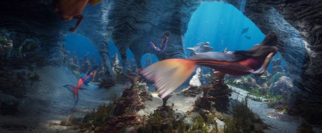 Adegan dari video teaser terbaru The Little Mermaid.
