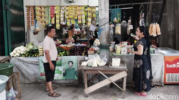 Toko sayur di Gresik yang pemiliknya digendam komplotan bule