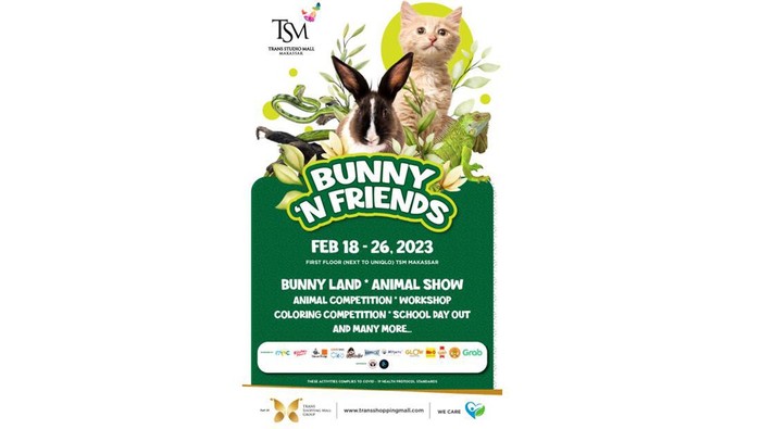 TSM bakal gelar pameran hewan bertajuk Bunny ‘n Friends