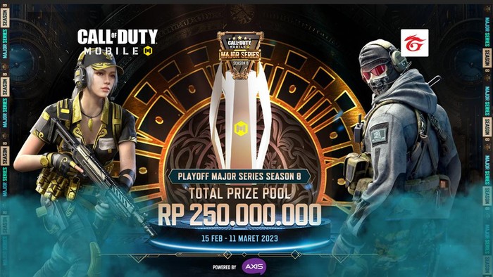 Kompetisi Call of Duty: Mobile terbesar di Indonesia resmi digelar. Kompetisinya sudah bergulir sejak 15 Februari 2023 & disiapkan total hadiah Rp 250 juta.