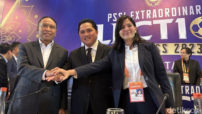 Zainudin Amali, Erick Thohir, Ratu Tisha