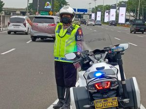 Aksi Heroik Polisi Soetta Kawal Ambulans Bawa Pasien Terjebak Macet di Tol