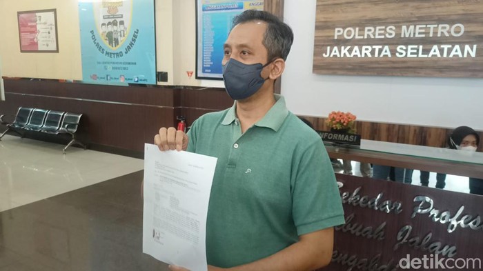 Ari Widianto, sopir Brio cabut laporan soal Giorgio Ramadhan.