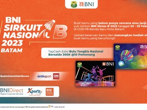 BNI Sirnas 2023 Semakin Panas, Yuk Dukung Pebulutangkis Favoritmu!