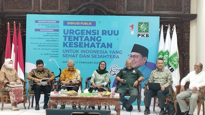 Diskusi soal RUU Kesehatan (Brigita Belia-detikcom)