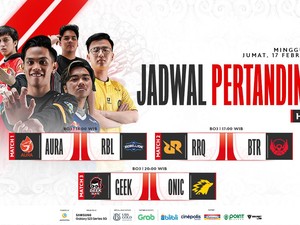 Jadwal MPL ID S11 Hari Ini: RRQ vs Rebellion Zion